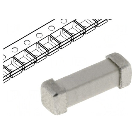Siguranță întârziere 1A SMD ceramică 277VAC 250VDC | Electronic-mag.ro | Componente Electronice