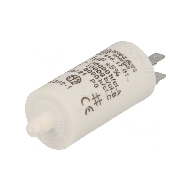 Condensator pentru Motoare 1uF 475VAC | Electronic-mag.ro | Componente Electronice