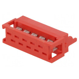 Micro-MaTch Mufă Tată 10-PIN IDC 1,27mm pentru Cablu-Bandă | Electronic-mag.ro | Componente Electronice