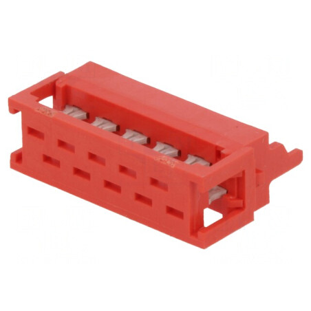 Micro-MaTch Mufă Tată 10-PIN IDC 1,27mm pentru Cablu-Bandă | Electronic-mag.ro | Componente Electronice