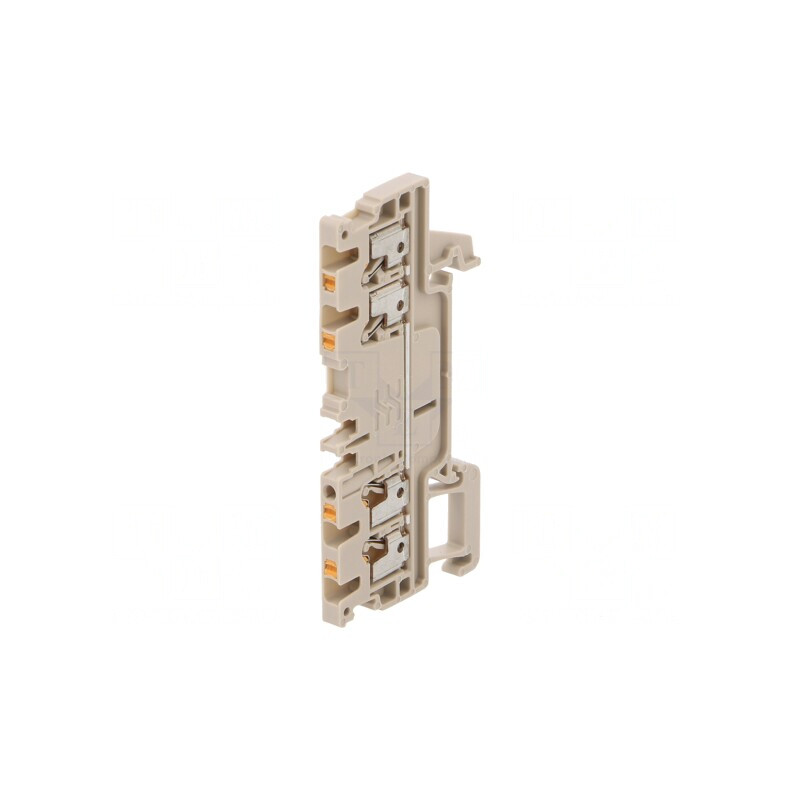 Conector Șine 1,5mm2 4 Borne Bej 3,5mm | Electronic-mag.ro | Componente Electronice Conector Șine 1,5mm2 4 Borne Bej 3,5mm | Electronic-mag.ro | Componente Electronice
