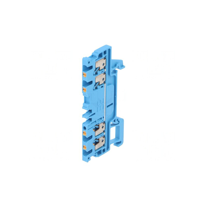 Conector Șine 1.5mm² 4 Borne Albastru Wemid | Electronic-mag.ro | Componente Electronice Conector Șine 1.5mm² 4 Borne Albastru Wemid | Electronic-mag.ro | Componente Electronice