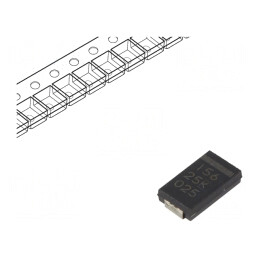 Condensator Polimeric Low ESR 15uF 25V SMD | Electronic-mag.ro | Componente Electronice