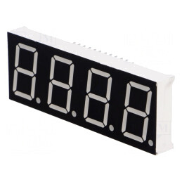 Afișaj LED 7 Segmente 4 Digiți Roșu | Electronic-mag.ro | Componente Electronice