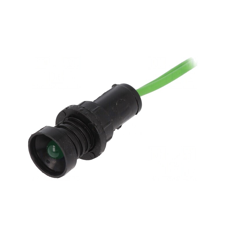 Lampă de control LED verde 230V 10mm IP20 | Electronic-mag.ro | Componente Electronice Lampă de control LED verde 230V 10mm IP20 | Electronic-mag.ro | Componente Electronice