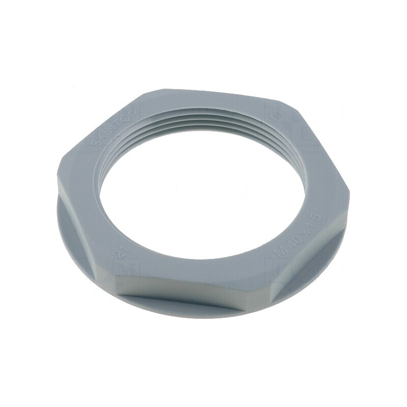 Piuliţă poliamidă M40 gri 50mm | Electronic-mag.ro | Componente Electronice Piuliţă poliamidă M40 gri 50mm | Electronic-mag.ro | Componente Electronice