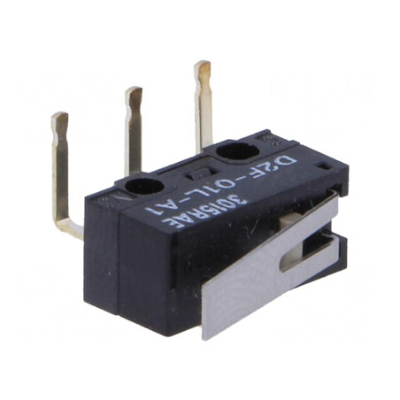Microîntrerupător cu manetă SNAP ACTION 3A/125VAC 0,1A/30VDC | Electronic-mag.ro | Componente Electronice