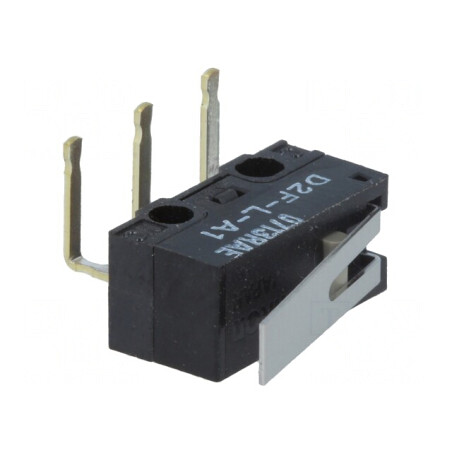 Microîntrerupător cu Manetă 3A/125VAC 2A/30VDC | Electronic-mag.ro | Componente Electronice