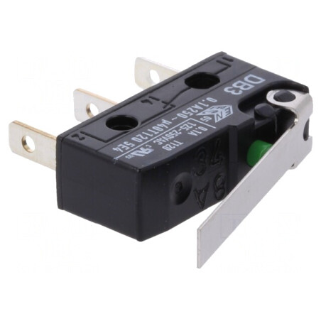 Microîntrerupător SNAP ACTION SPDT 0,1A 250VAC/80VDC | Electronic-mag.ro | Componente Electronice