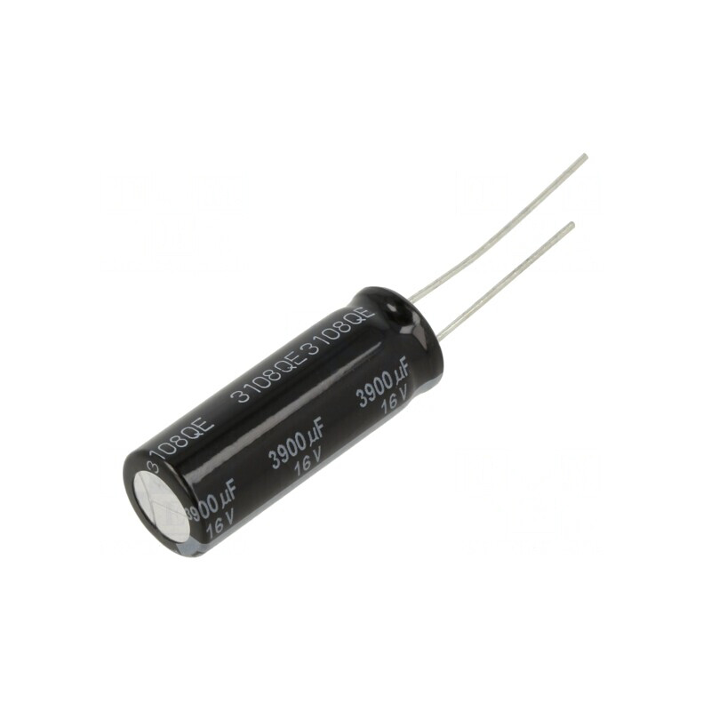 Condensator Electrolitic Low ESR 3900uF 16V 12.5x35mm THT | Electronic-mag.ro | Componente Electronice