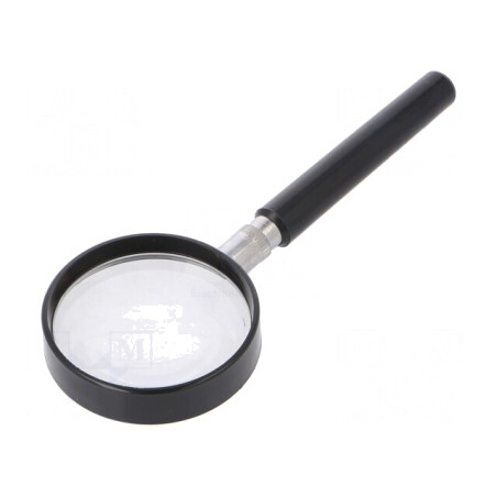 Lupă Manuală cu Lentilă Ø50mm și Mărire x5 | Electronic-mag.ro | Componente Electronice