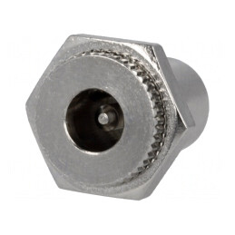 Conector Alimentare DC Tată 5.5x2.5mm pentru Lipire Drept | Electronic-mag.ro | Componente Electronice