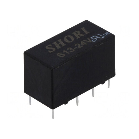 Releu Electromagnetic DPDT 24V 2A | Electronic-mag.ro | Componente Electronice