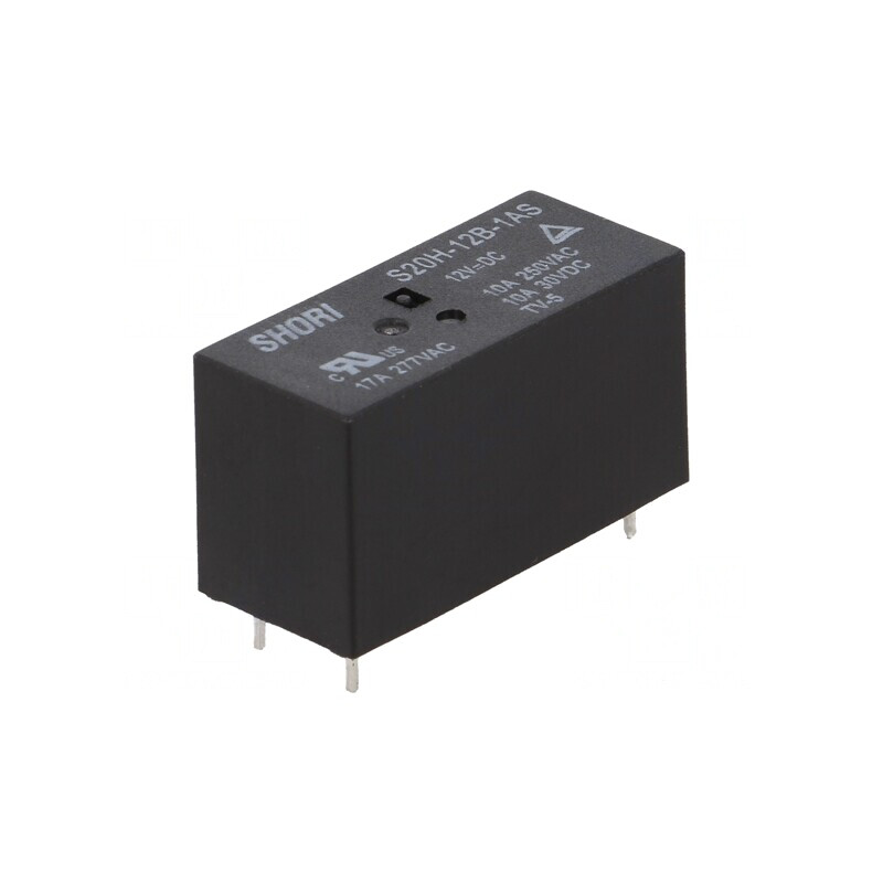Releu Electromagnetic SPST-NO 12VDC Miniaturale PCB | Electronic-mag.ro | Componente Electronice