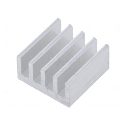 Radiator Aluminiu 13x13x7mm pentru Arduino/Raspberry Pi