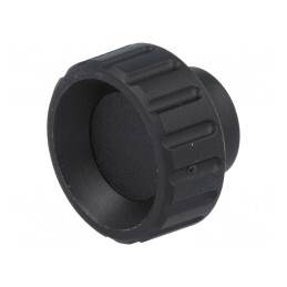 Buton Reglare Poliamidă 25mm M6 8mm H19mm | Electronic-mag.ro | Componente Electronice