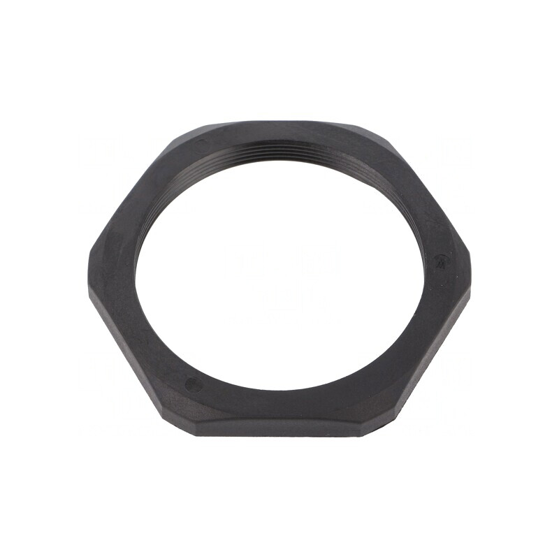 Piuliţă M63 poliamidă 8mm neagră | Electronic-mag.ro | Componente Electronice