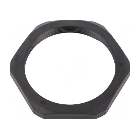 Piuliţă M63 poliamidă 8mm neagră | Electronic-mag.ro | Componente Electronice
