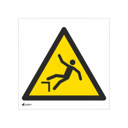 Indicator de Protecție Avertizare PVC 200x200mm | Electronic-mag.ro | Componente Electronice