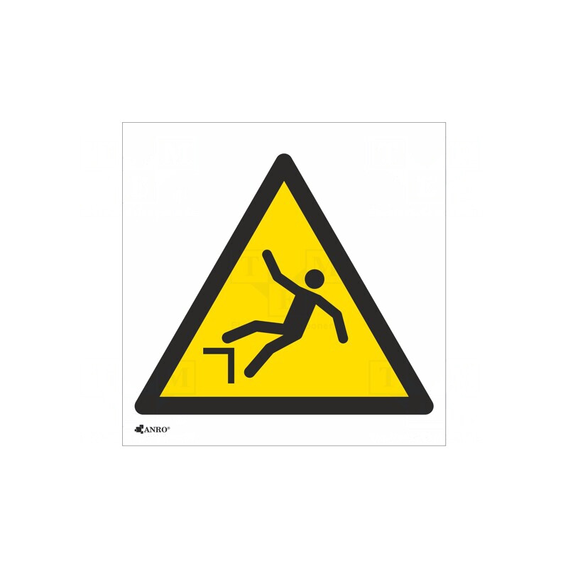 Indicator de Protecție Avertizare PVC 200x200mm | Electronic-mag.ro | Componente Electronice