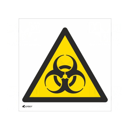 Indicator de avertizare din PVC 200x200mm | Electronic-mag.ro | Componente Electronice