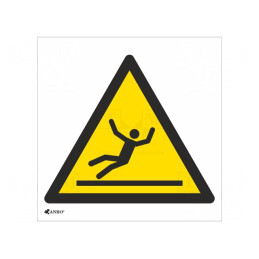 Indicator de Protecție Avertizare PVC 200x200mm | Electronic-mag.ro | Componente Electronice