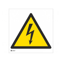 Indicator de avertizare PVC 200x200mm | Electronic-mag.ro | Componente Electronice