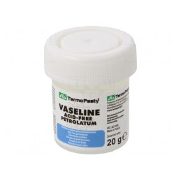 Vaselină Albă Pastă 20g în Recipient Plastic | Electronic-mag.ro | Componente Electronice