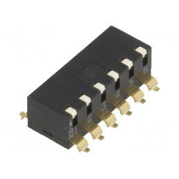 Comutator DIP-SWITCH 6 Secțiuni ON-OFF 24VDC | Electronic-mag.ro | Componente Electronice