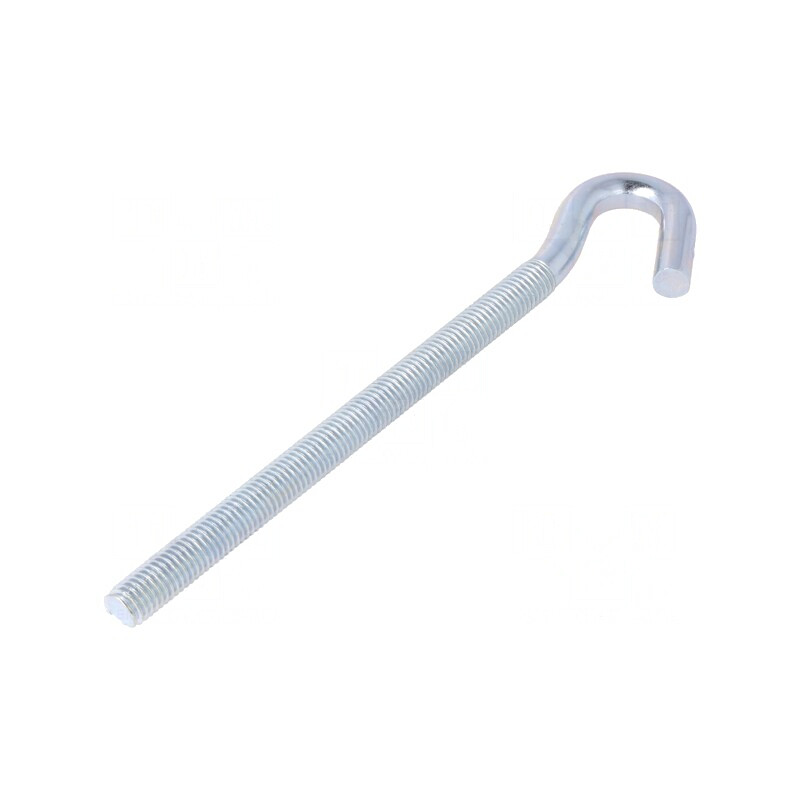 Cârlig în unghi oțel zincat 180mm | Electronic-mag.ro | Componente Electronice