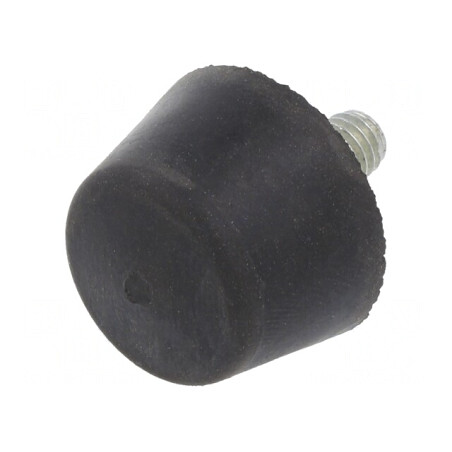 Picioruș Vibro-Absorbant 25mm Duritate 55 Shore | Electronic-mag.ro | Componente Electronice