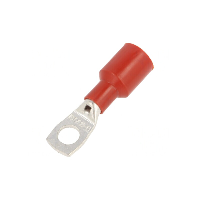 Vârf Inelar Tubular Crimpat M10 Ø 10.5mm pentru Cablu 4AWG 25mm2 | Electronic-mag.ro | Componente Electronice