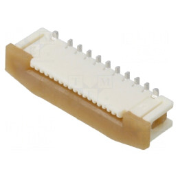 Conector FFC/FPC Vertical ZIF SMT Slider Aurit 50V 500mA | Electronic-mag.ro | Componente Electronice