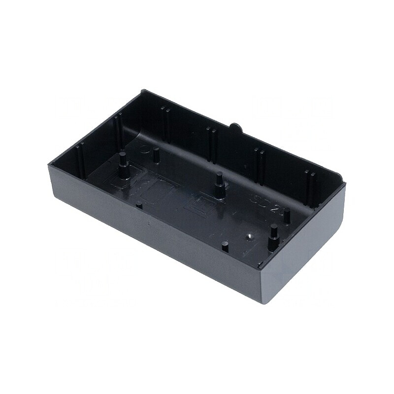 Carcasă Bază 70x123x25.5mm ABS Neagră | Electronic-mag.ro | Componente Electronice Carcasă Bază 70x123x25.5mm ABS Neagră | Electronic-mag.ro | Componente Electronice