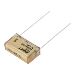 Condensator de Hârtie X2 100nF 275VAC THT | Electronic-mag.ro | Componente Electronice