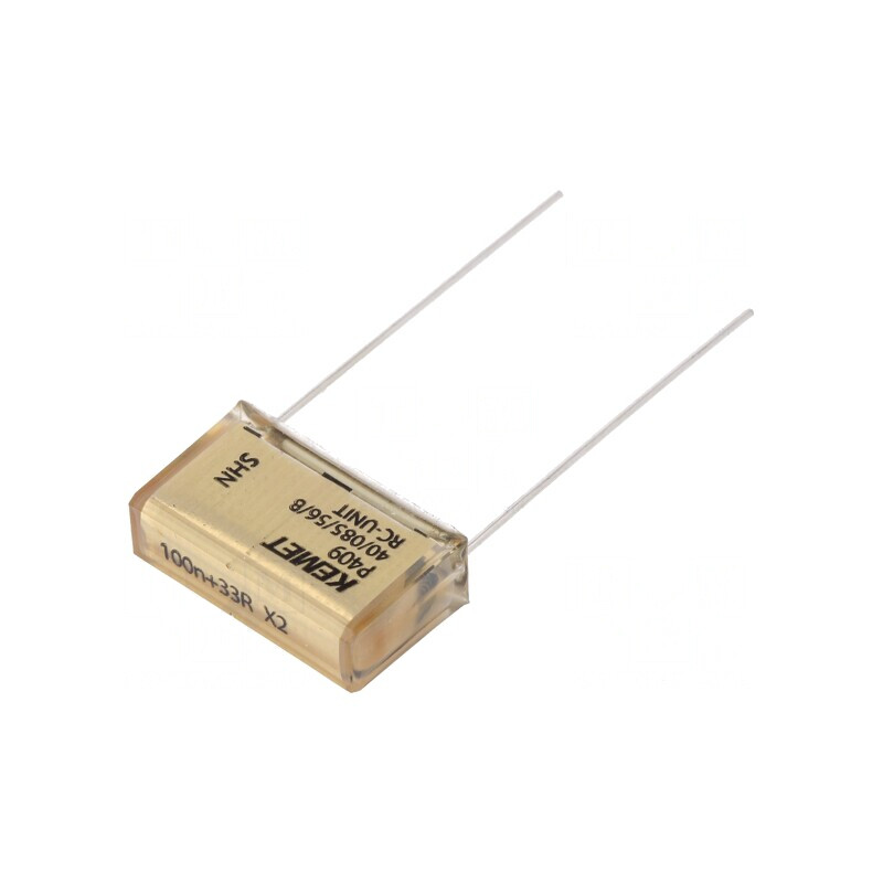 Condensator de Hârtie X2 100nF 275VAC THT | Electronic-mag.ro | Componente Electronice