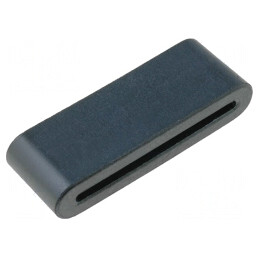 Miez ferită cablu plat 25Ω 49.6x6.5x12mm | Electronic-mag.ro | Componente Electronice