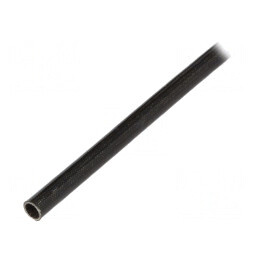 Manşon electroizolant fibră de sticlă neagră -20÷155°C | Electronic-mag.ro | Componente Electronice