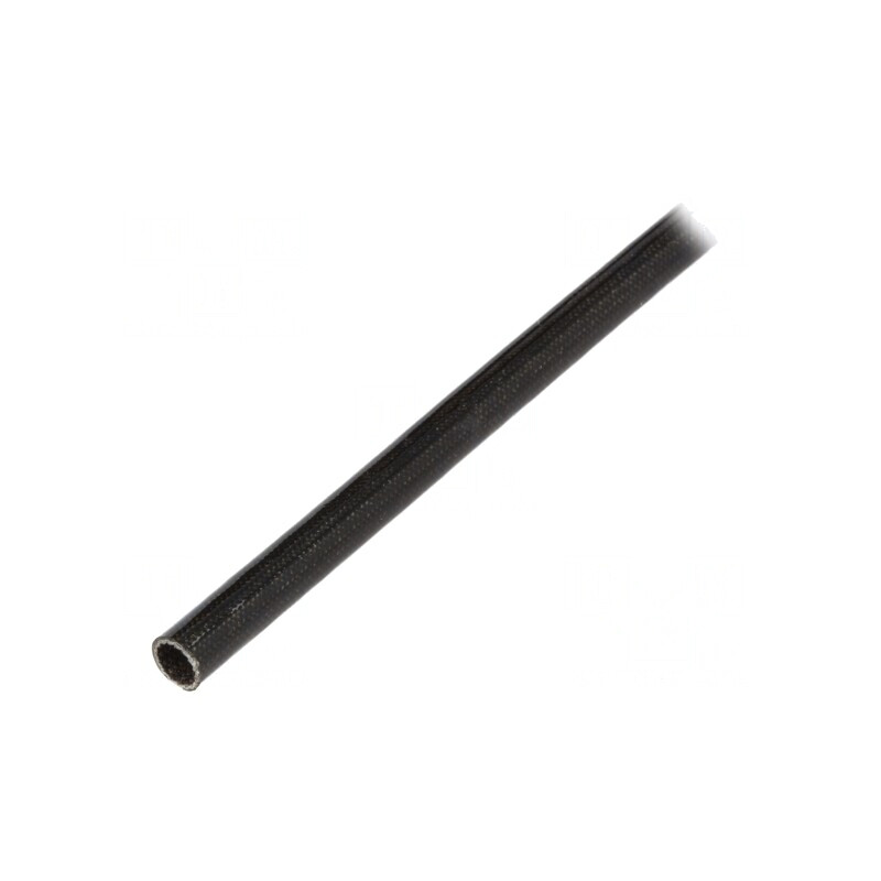 Manşon electroizolant fibră de sticlă neagră -20÷155°C | Electronic-mag.ro | Componente Electronice