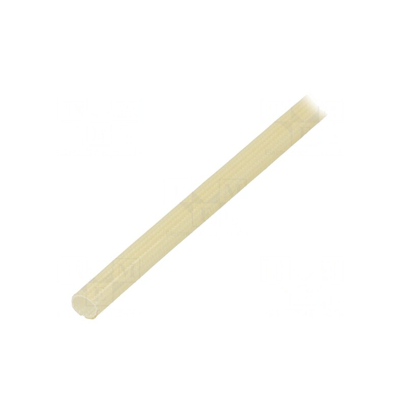 Manșon Electroizolant Fibră de Sticlă Naturală -20÷155°C | Electronic-mag.ro | Componente Electronice