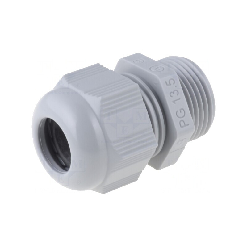 Garnitură etanşare PG21 IP68 poliamidă gri închis | Electronic-mag.ro | Componente Electronice