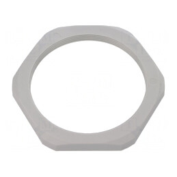 Piuliţă Poliamidă Gri M63 8mm Cheie 75mm | Electronic-mag.ro | Componente Electronice