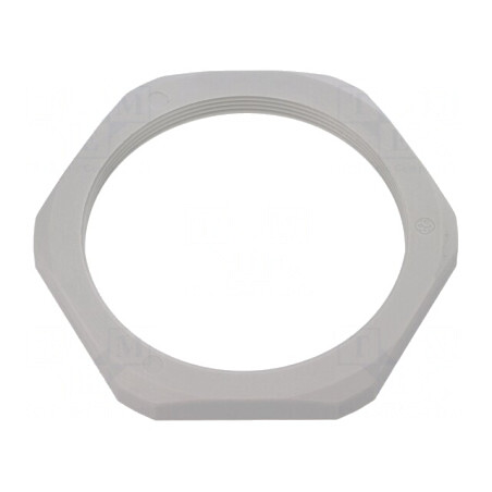 Piuliţă Poliamidă Gri M63 8mm Cheie 75mm | Electronic-mag.ro | Componente Electronice