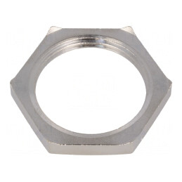 Piuliţă împământare M25 alamă nichel 4,2mm 30mm | Electronic-mag.ro | Componente Electronice