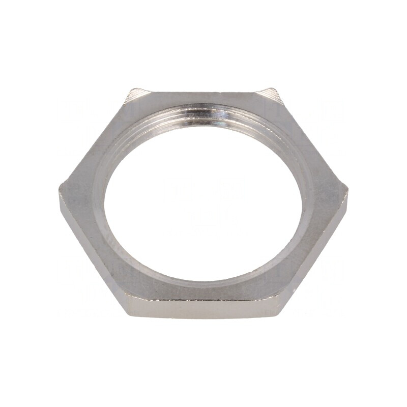 Piuliţă împământare M25 alamă nichel 4,2mm 30mm | Electronic-mag.ro | Componente Electronice