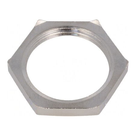 Piuliţă împământare M25 alamă nichel 4,2mm 30mm | Electronic-mag.ro | Componente Electronice