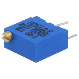 Potentiometru Multiturn 500Ω 500mW THT ±10% | Electronic-mag.ro | Componente Electronice