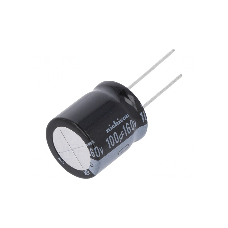 Condensator Electrolitic THT 100uF 160V 18x20mm | Electronic-mag.ro | Componente Electronice