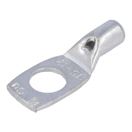 Vârf Inelar Tubular M12 16mm2 Crimpat Cabluri Cositorite | Electronic-mag.ro | Componente Electronice