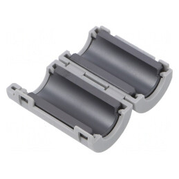 Ferită Gri 36mm x 32mm x 11mm (2 Piese) | Electronic-mag.ro | Componente Electronice